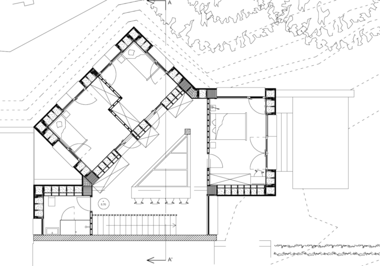 field house - plan R+1